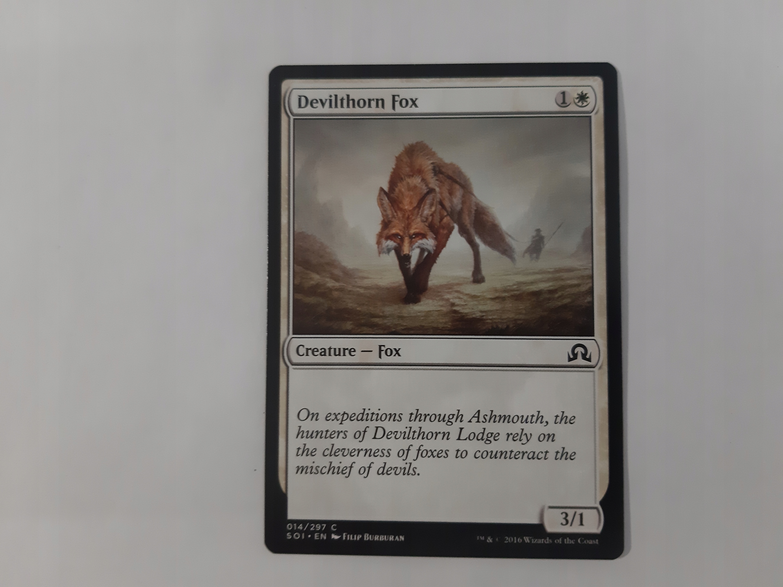 MTG Devilthorn Fox Rodzaj single