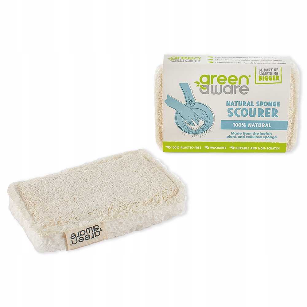 

Eko Gąbka do Mycia Naczyń Dwustronna Naturalna