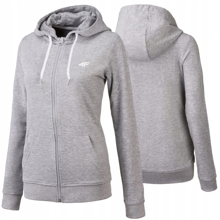 

4F Damska Bluza Dresowa Z Kapturem % BLD004 M