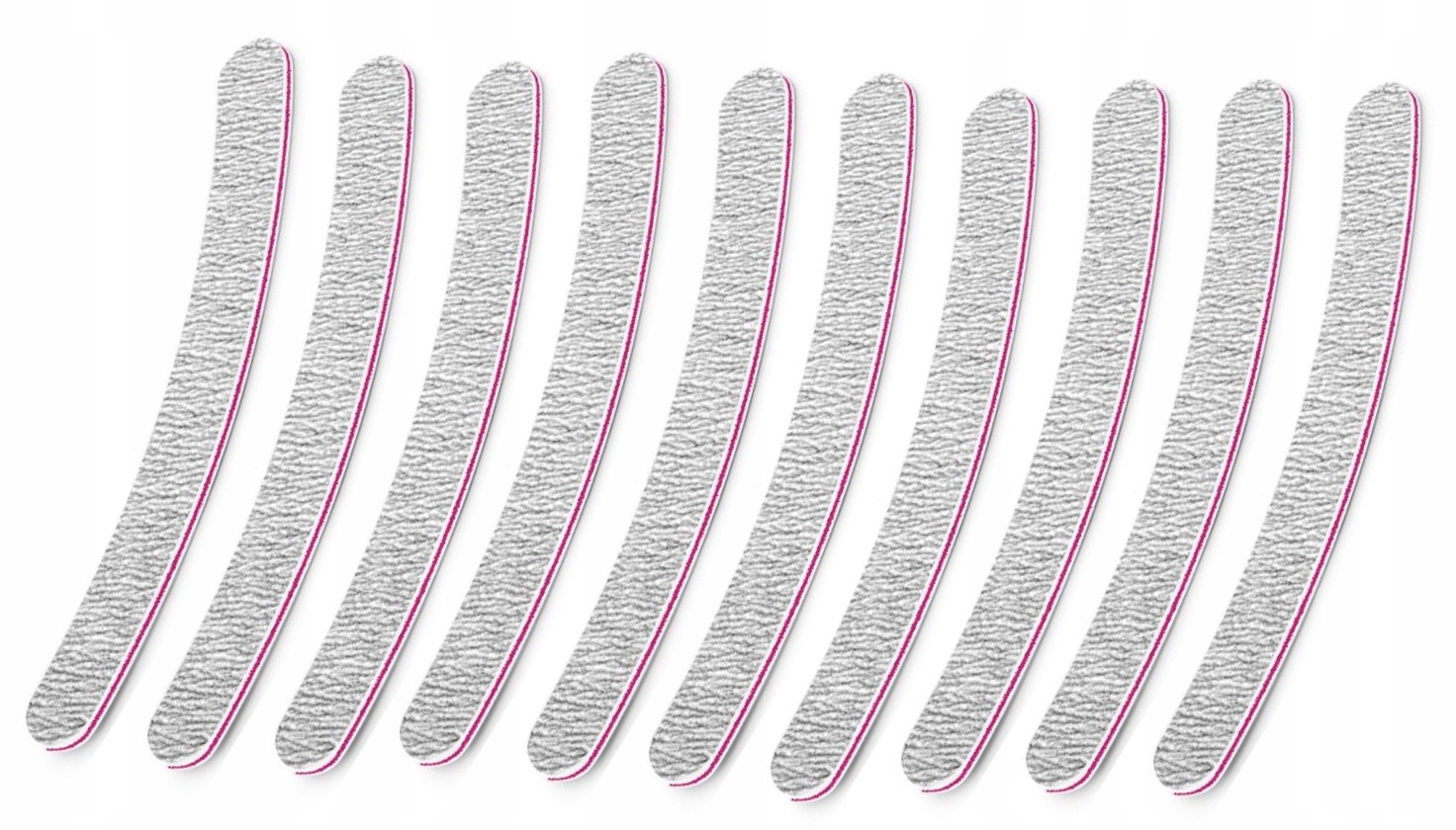

10X Pilnik Do Paznokci Zebra Banan 100/180 10SZT