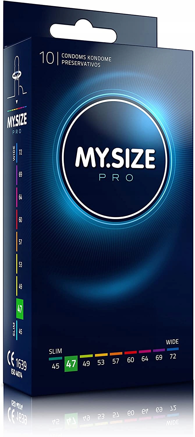 

My.size Pro 47 mm Prezerwatywy Dopasowane 10 szt.