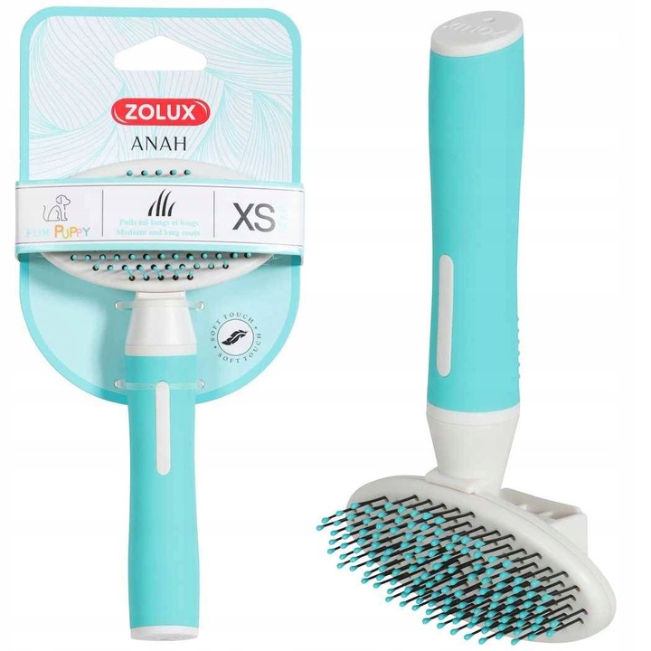 SZCZOTKA DLA PSA SZCZENIAKA ANAH SAMOCZYSZCZĄCA