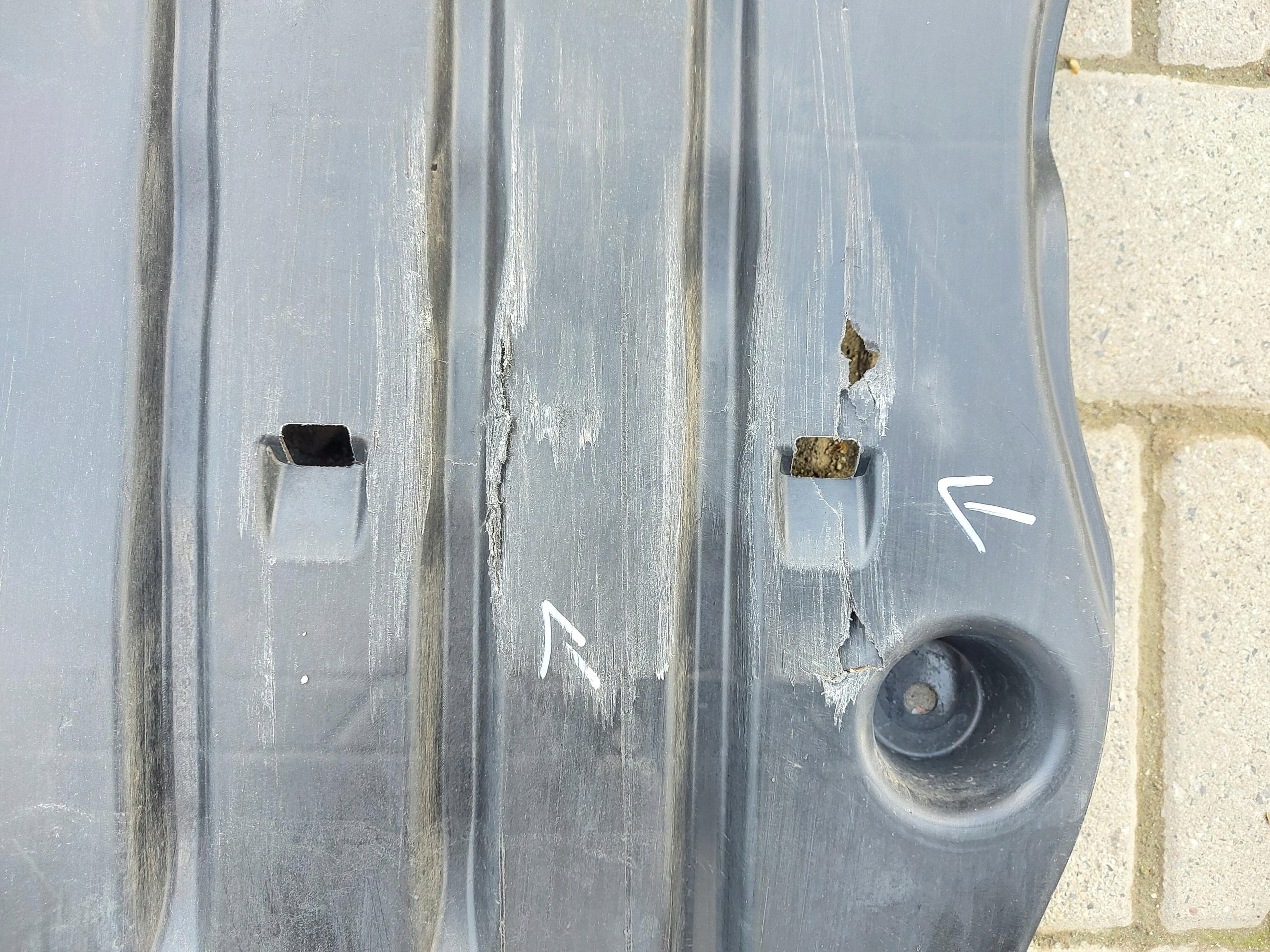 VW ID5 GTX Blende Abdeckung Unterfahrschutz heck 1EA825102F