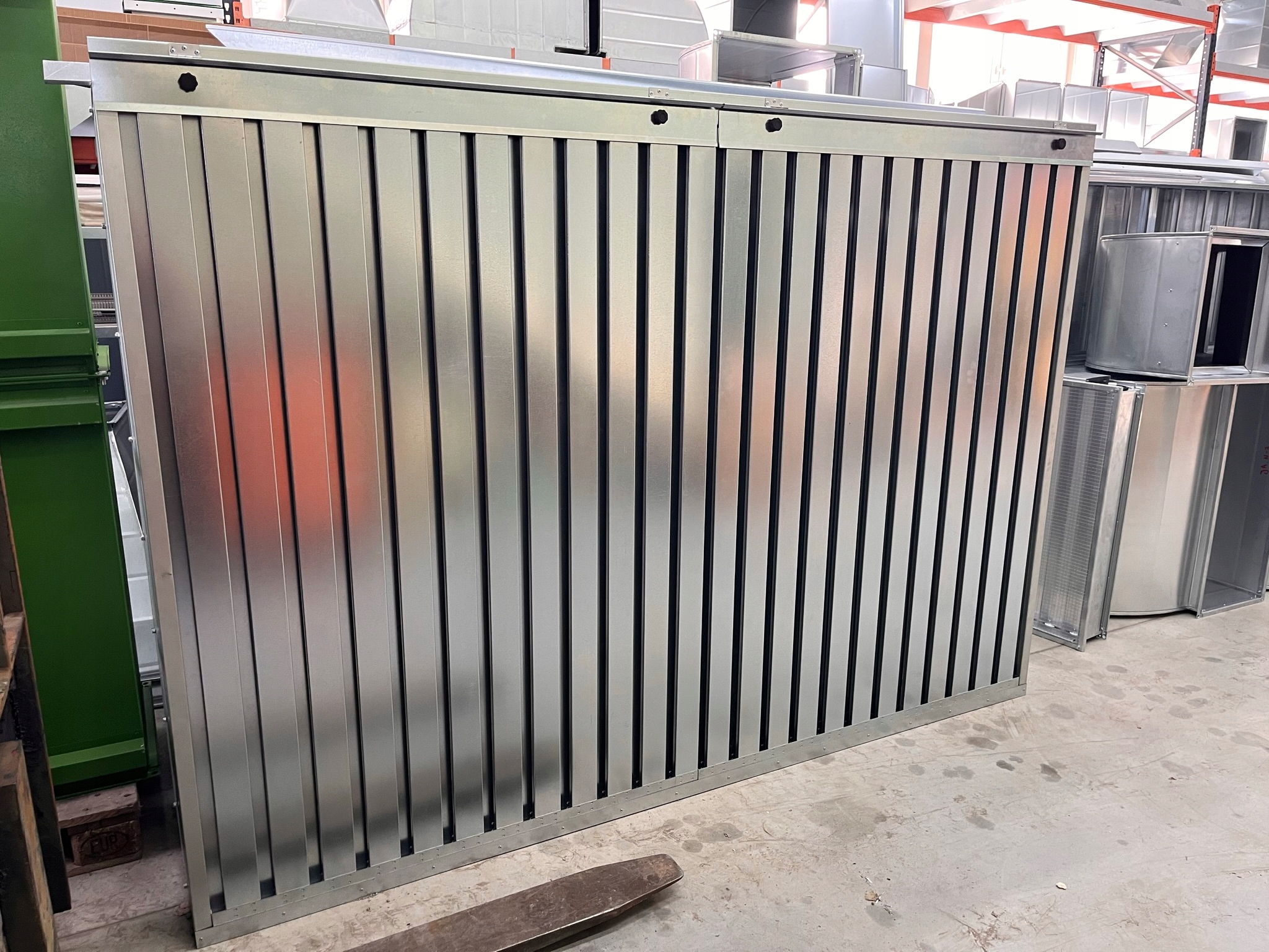 ŚCIANA LAKIERNICZA START 2000x1700 - FILTR MECHECHANICZNY Szerokość 2 m