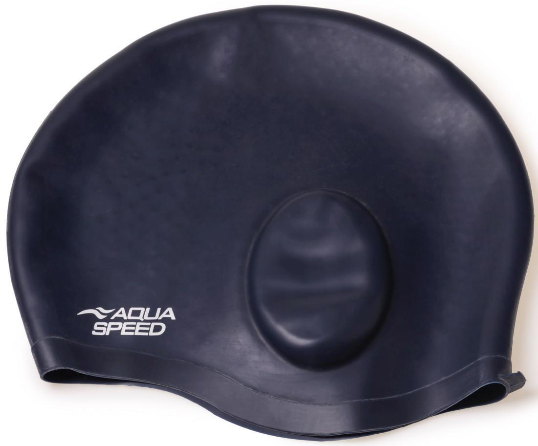 Czepek silikonowy na ucho Aqua Speed Ear Cap Comfort granatowy