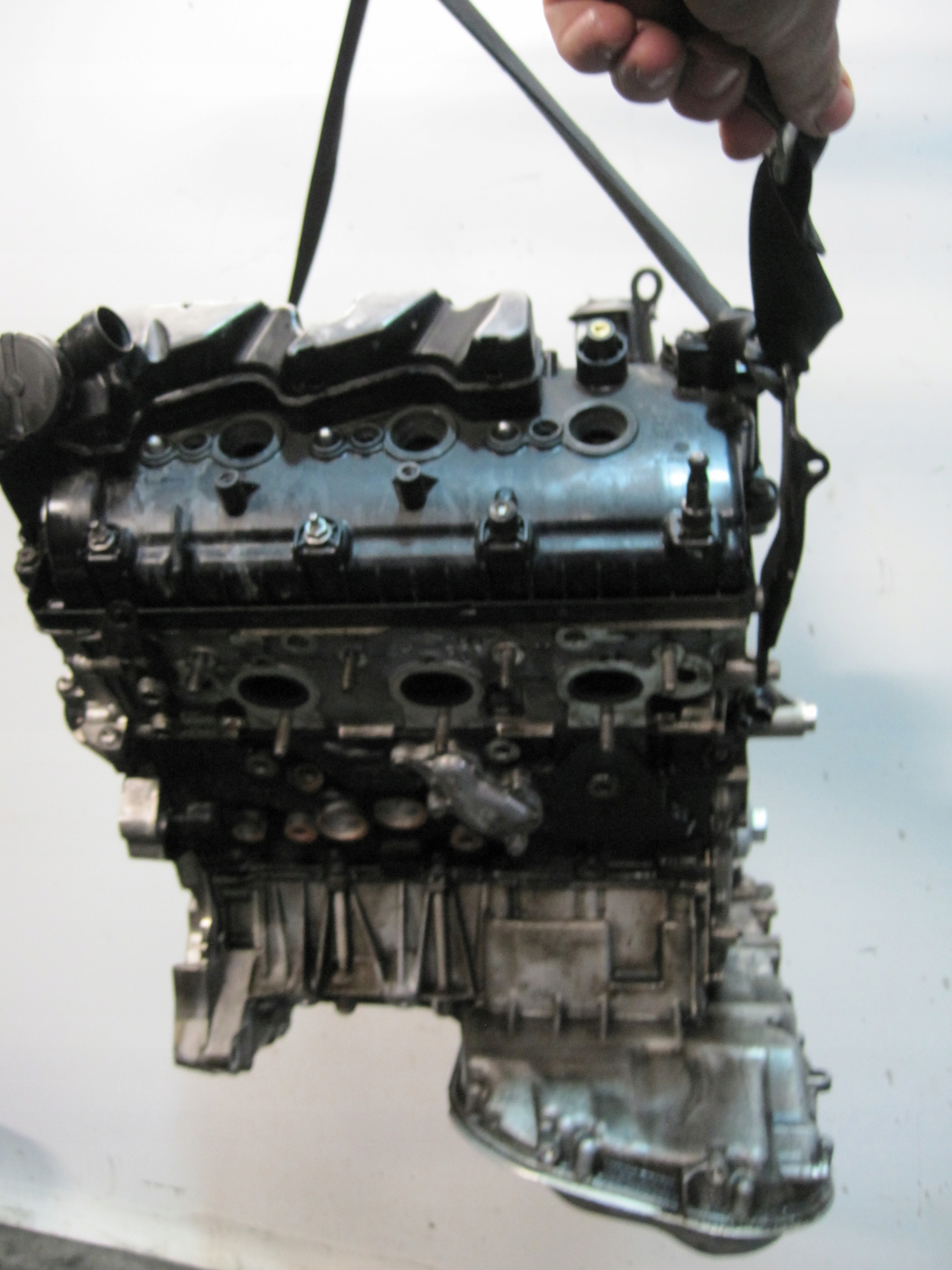 engine motor unprotected AUDI Q7 4M0 3,0TDI DPX