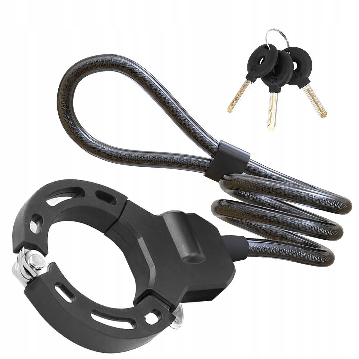 Zabezpieczenie Rowerowe Blokada Lancuch ZAPIECIE125CM 13,6mm HULAJN0GI