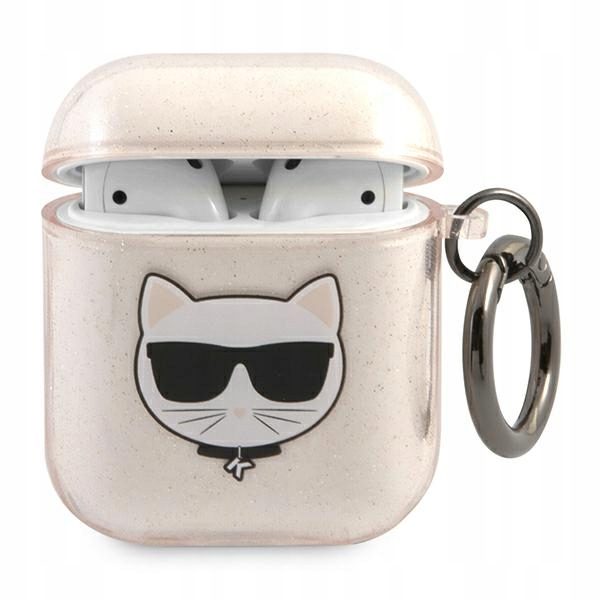 

Etui Karl Lagerfeld do AirPods złoty,pokrowiec