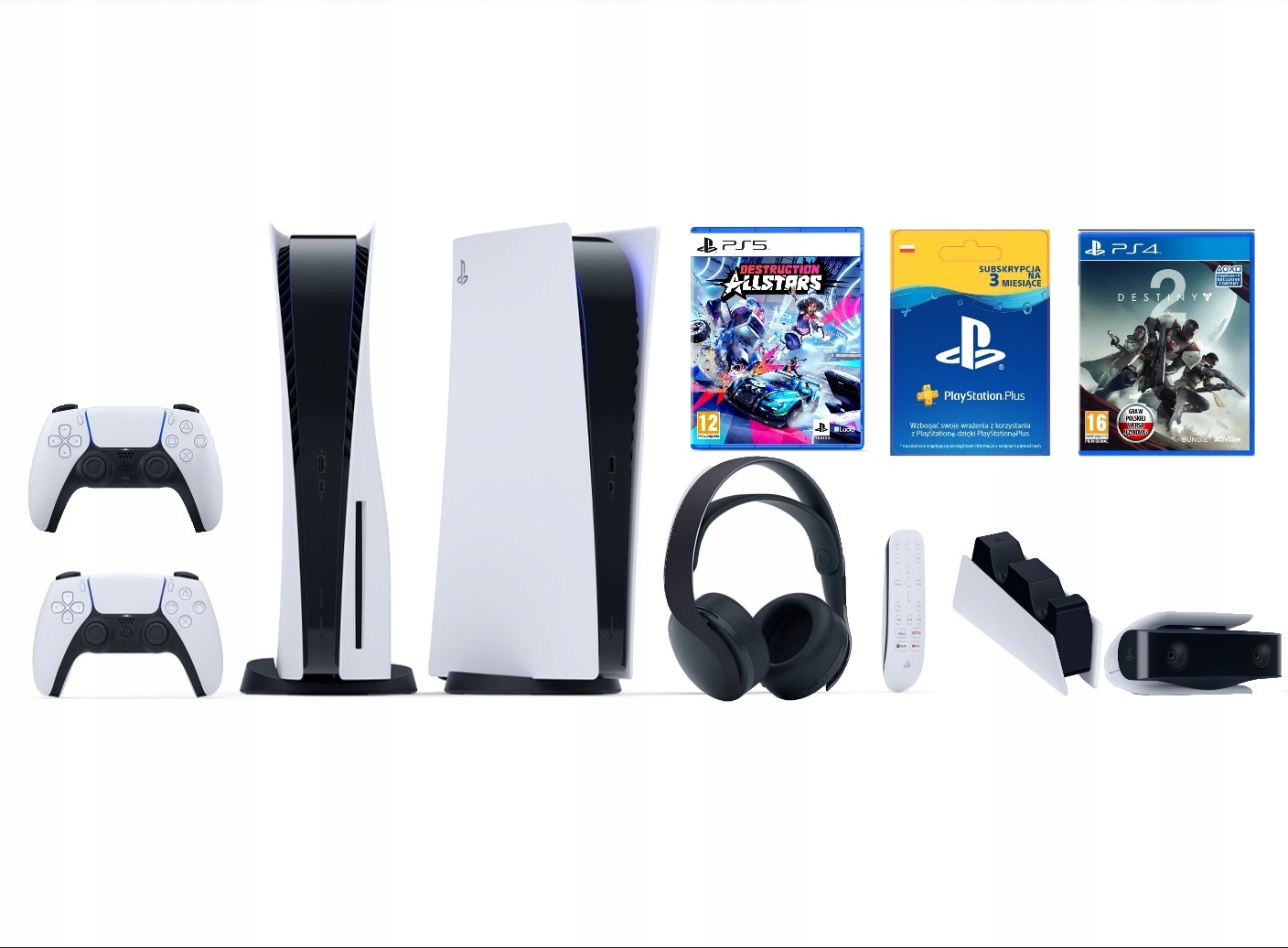 

Sony PlayStation 5 Zestaw Gracza 8 Dodatków