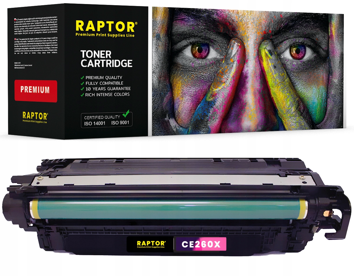 Toner CE260X pro Hp CP4525dn CP4525n Černý XL