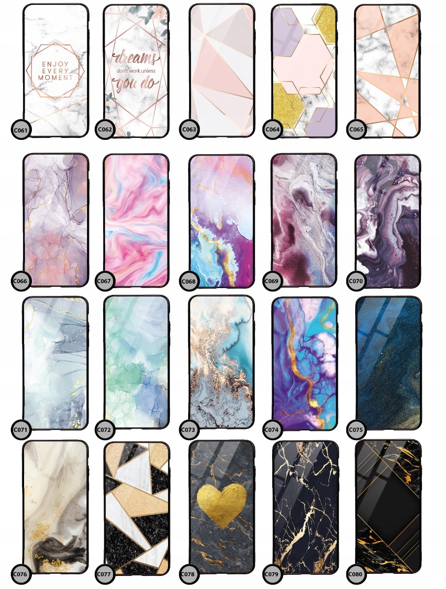 ETUI SZKLANE OBUDOWA DO SAMSUNG GALAXY S10 WZORY Dedykowana marka Samsung