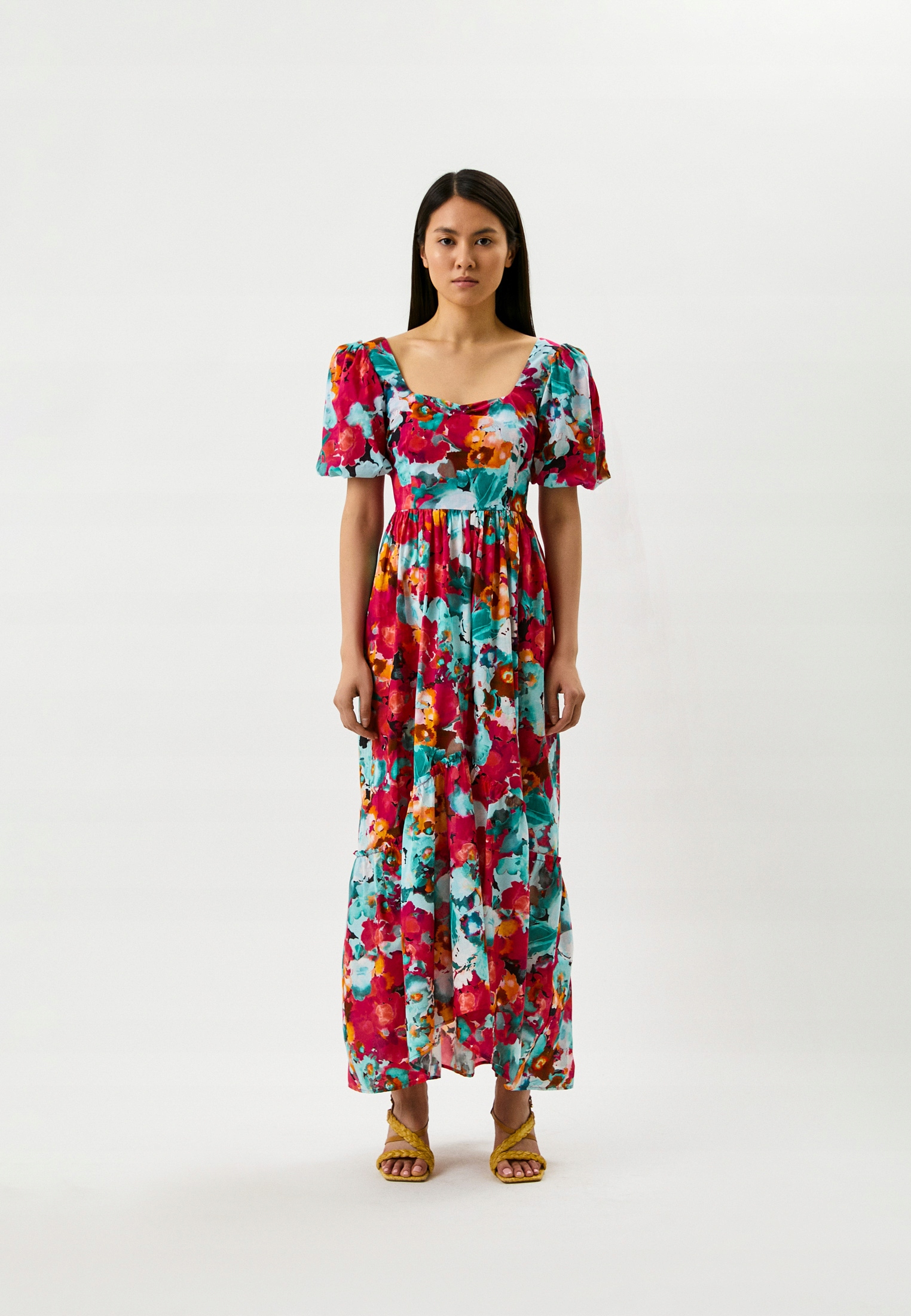 Liu Jo Barevné MIDI Šaty Se Vzorem (34)