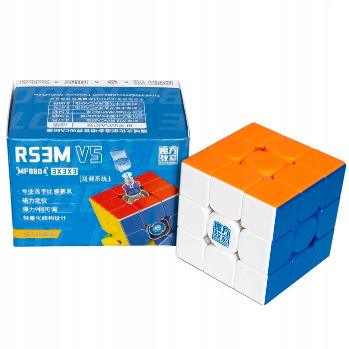 Kostka MoFangJiaoShi RS3M V5 3x3 Dual Adjustment Stickerless