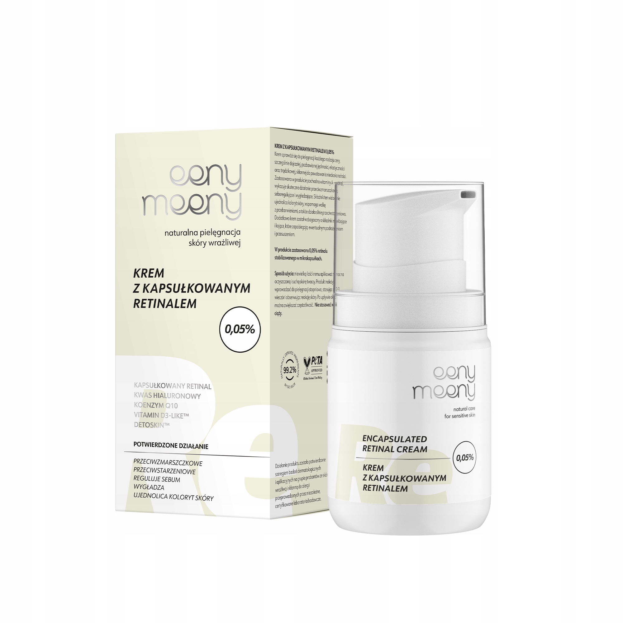 Eeny Meeny Krem z kapsułkowanym retinalem 0,05% 50 ml