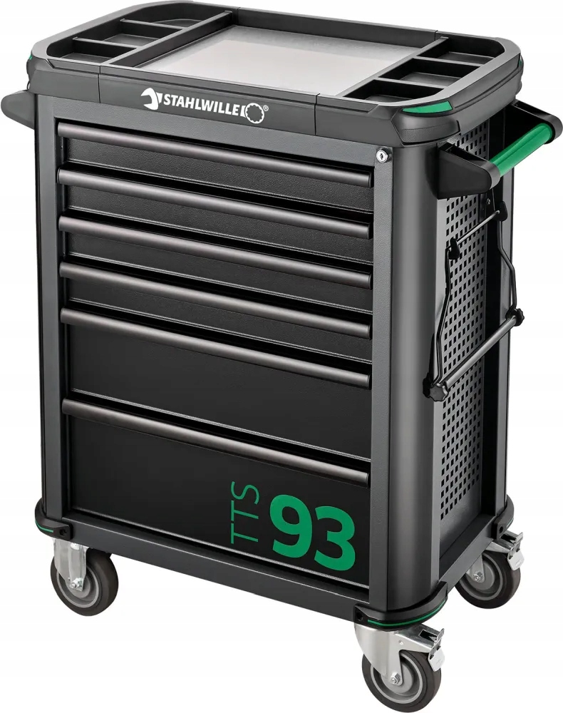 Dílenský vozík Tts 93, 6 zásuvek, max 500 kg, Stahlwille 81200154