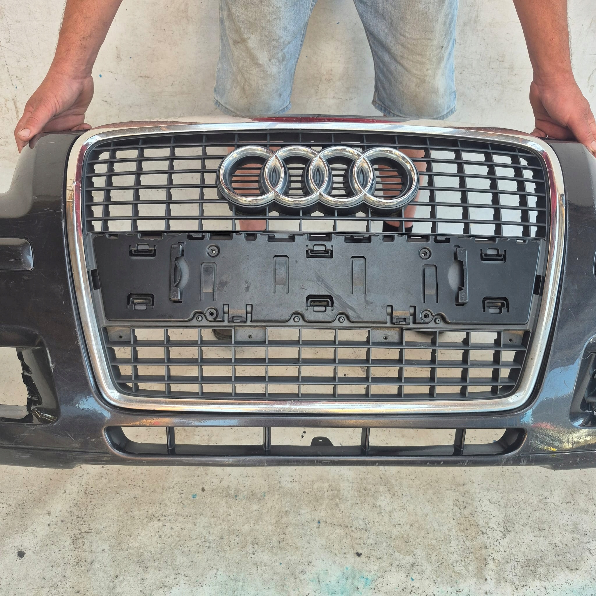 AUDI A3 8P LIFT 05-08 bumper front front grill grid
