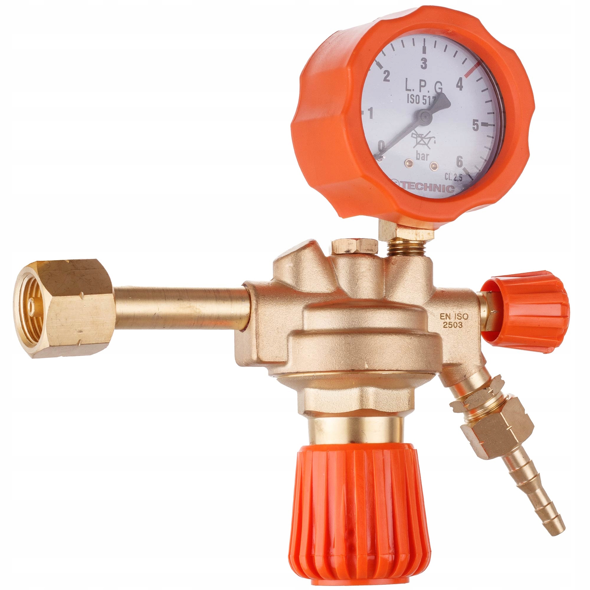 Redukční Ventil Propan Butan Lpg Manometr, Mosazný Ventil, Plynové Těleso