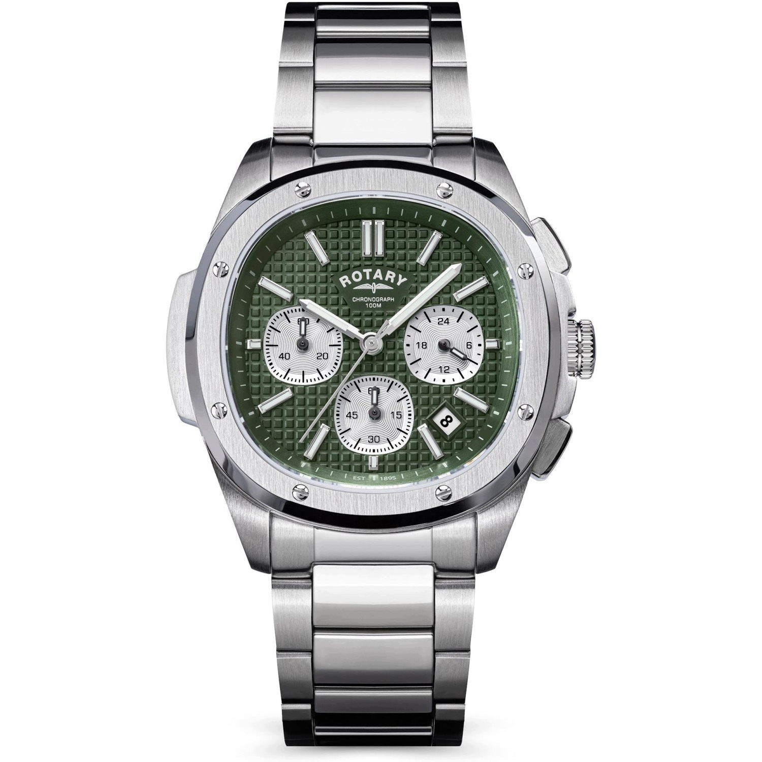 Pánské Hodinky Rotary RGB10029/24 stříbrné
