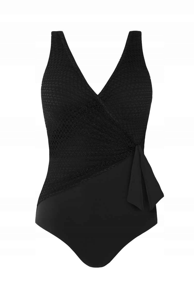 Self Jednodílné plavky Thailand 3 černé 4XL