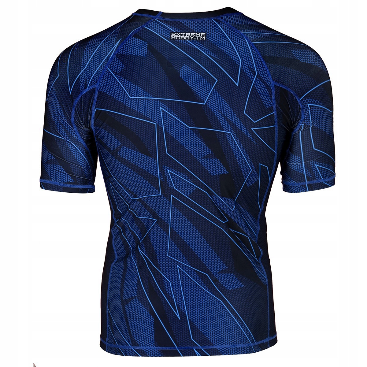 Koszulka męska rashguard do MMA SHADOW blue 3XL EXTREME HOBBY Płeć mężczyzna