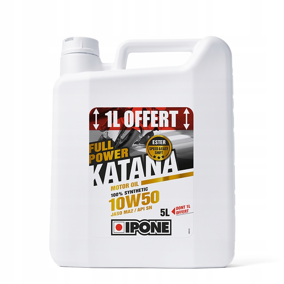 IPONE FULL POWER KATANA 10W50 OLEJ SILNIKOWY 5L