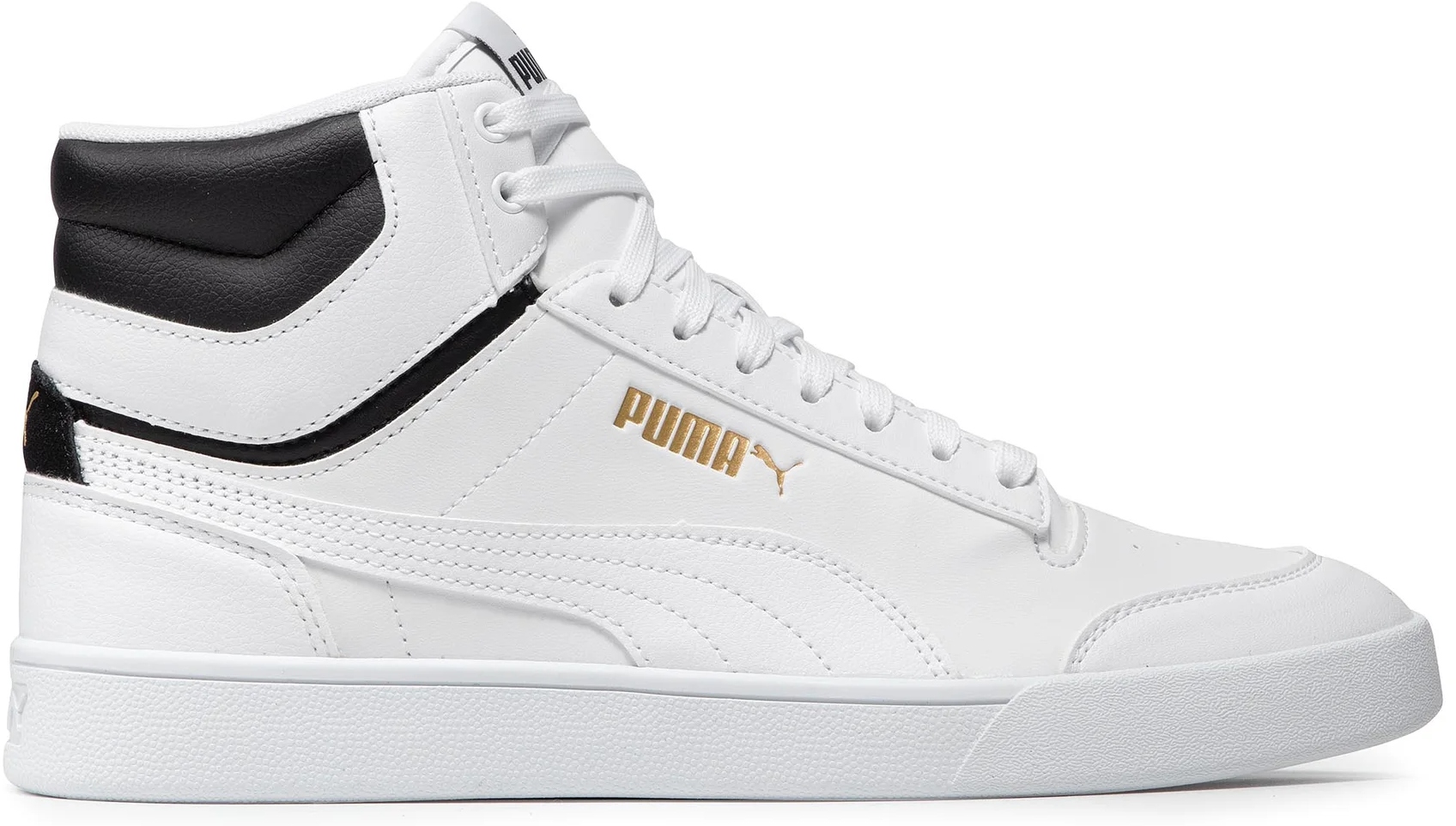 Sportovní obuv Puma Shuffle Mid 35,5 Vysoká bílá