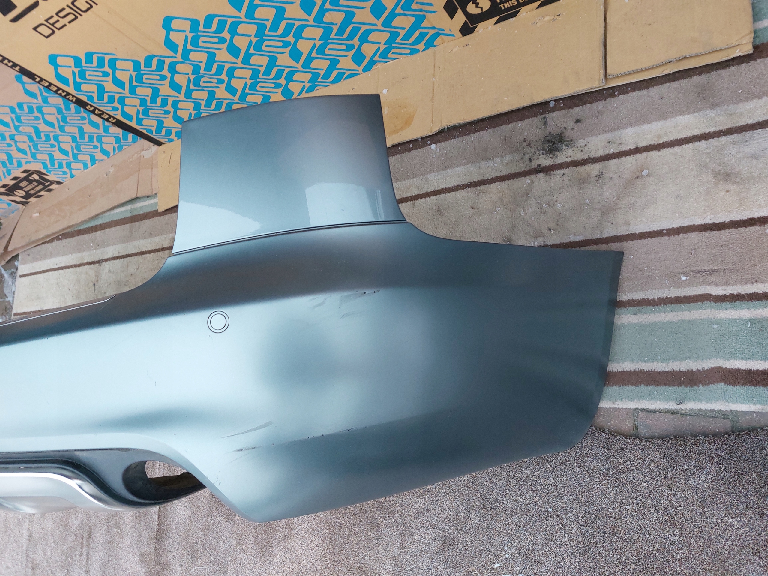 Paraurti posteriore AUDI A6 C6 ALLROAD LY7E 11r