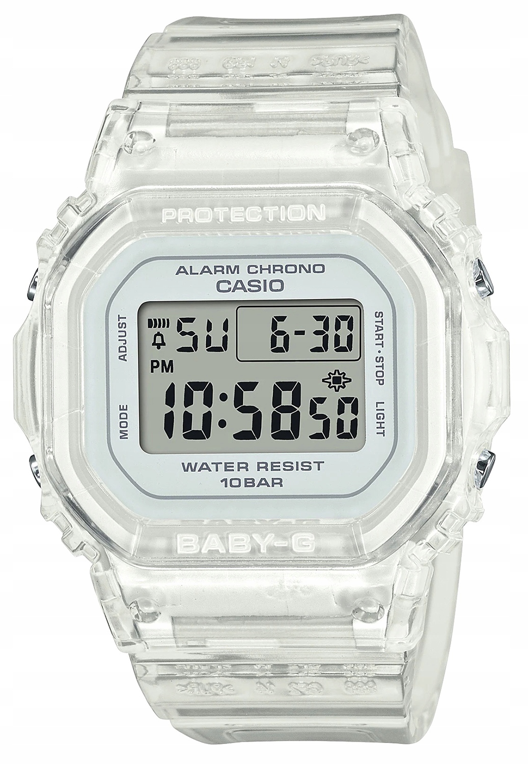 Dámské hodinky Casio Baby-G BGD-565U-7ER bílé