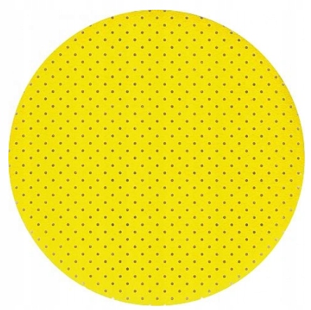 PAPIER ŚCIERNY KRĄŻEK DO ŻYRAFY 225mm ŻÓŁTY P. 40