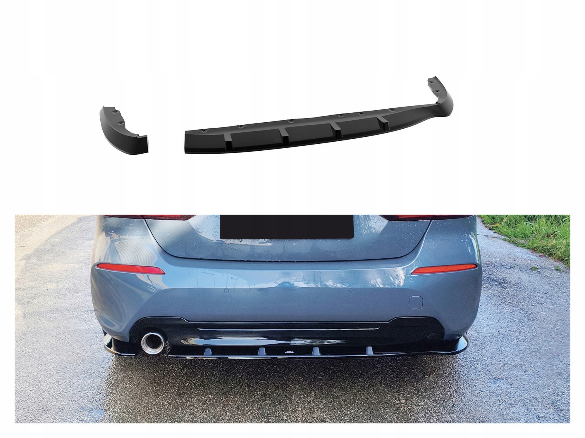 Kryt zadního nárazníku difuzér pro Bmw 1 III F40 2019-2024 Hatchback