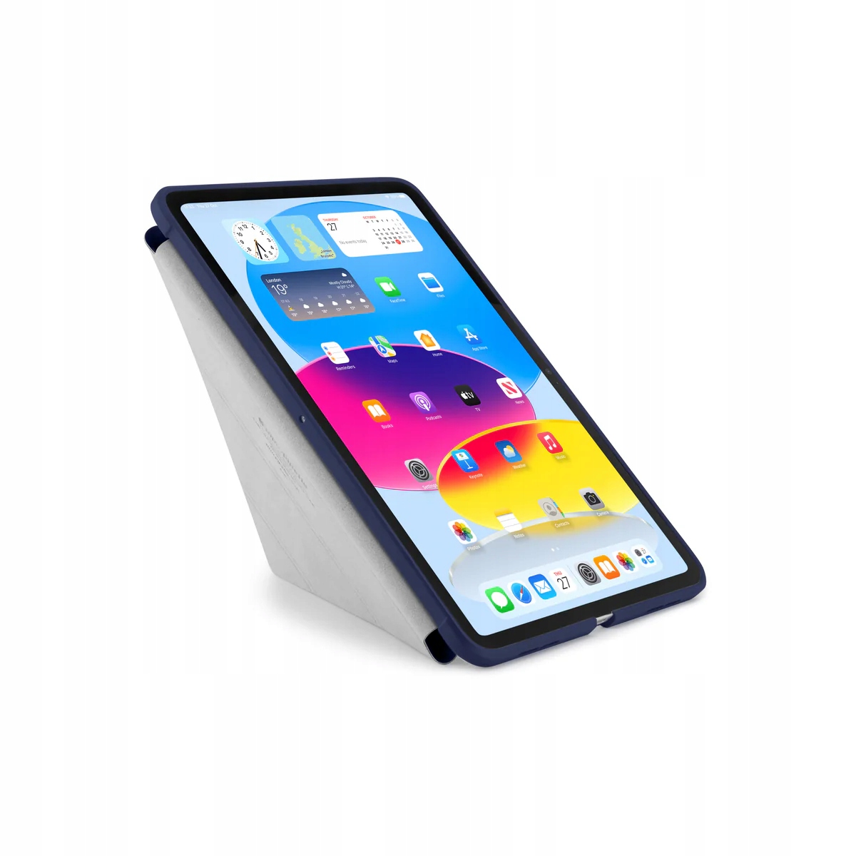 Kryt pro iPad 10,9" Pipetto Origamii No1 Original Case tmavě modrý