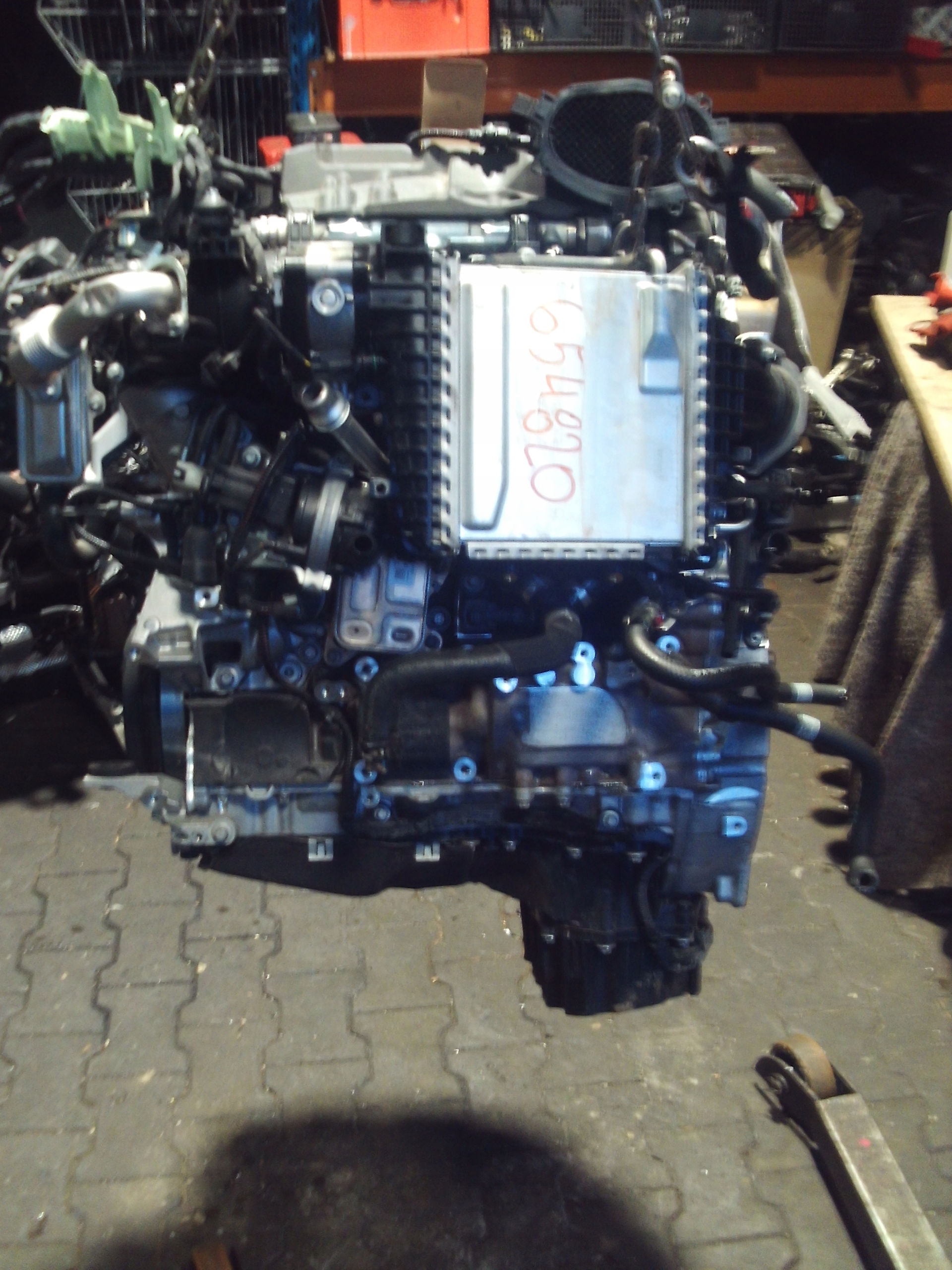engine complete MERCEDES 654820 BITURBO 30 TYSKM