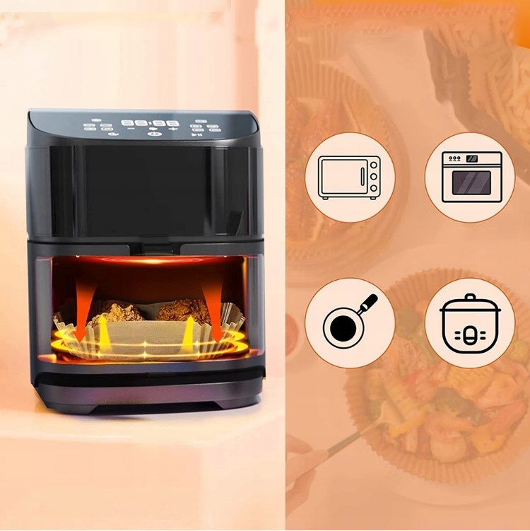 PAPIER DO PIECZENIA WKŁADKI DO FRYTKOWNICY POWIETRZNEJ 50szt AIR FRYER 16cm Rodzaj papier do pieczenia