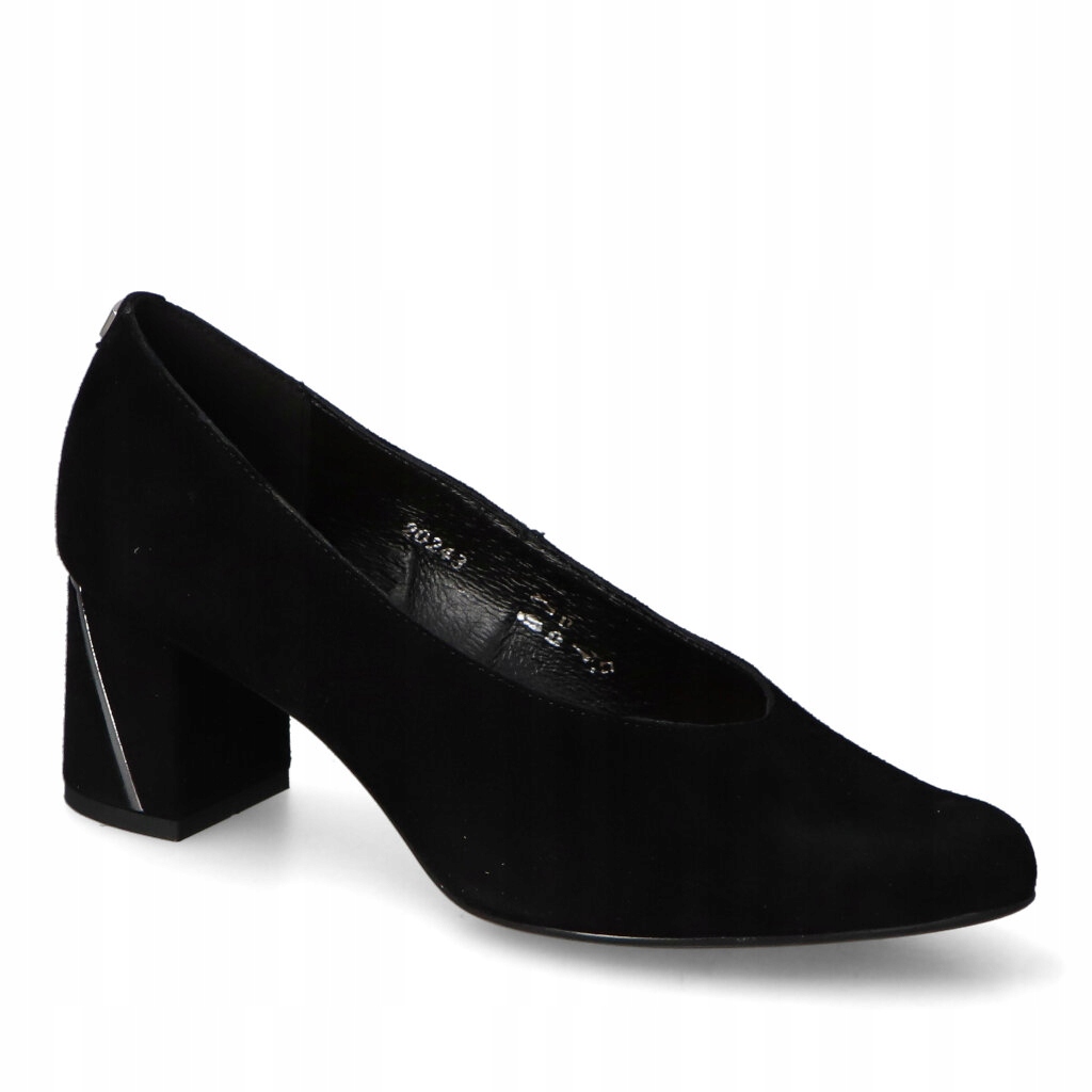 Boty Sala SA-565 Černý semiš 37