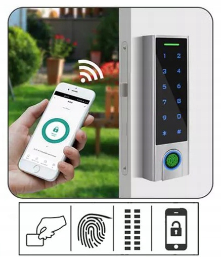 Zamek szyfrowy szyfrator palec Bluetooth TTLock Marka Garda