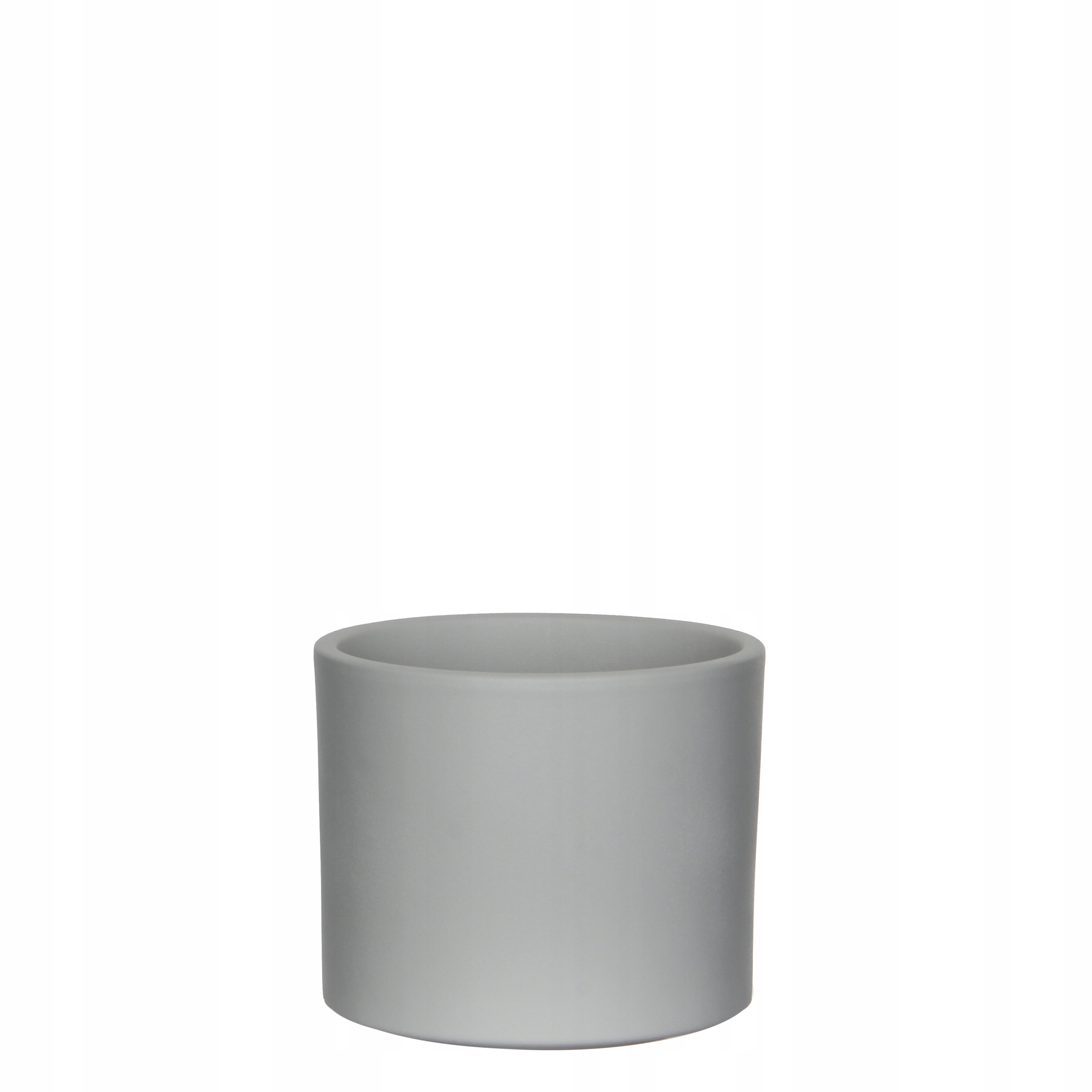 

cylindryczna szara doniczka ceramiczna Era 15/13
