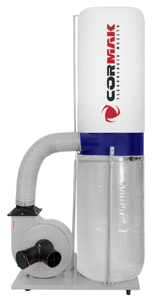 POCHŁANIACZ WIÓRÓW ODCIĄG TROCIN CORMAK 2530 m³/h 1500W FM300 400V