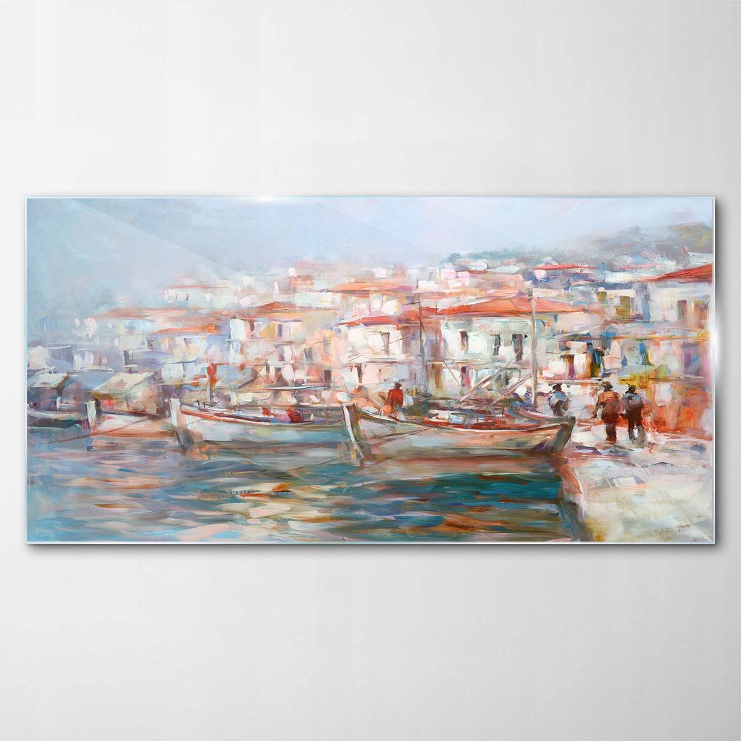 

Hartowany Obraz Szklany Statki Wyspa Port 120x60