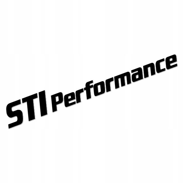 

Sti Performance Naklejka tuning wlepka 15 cm