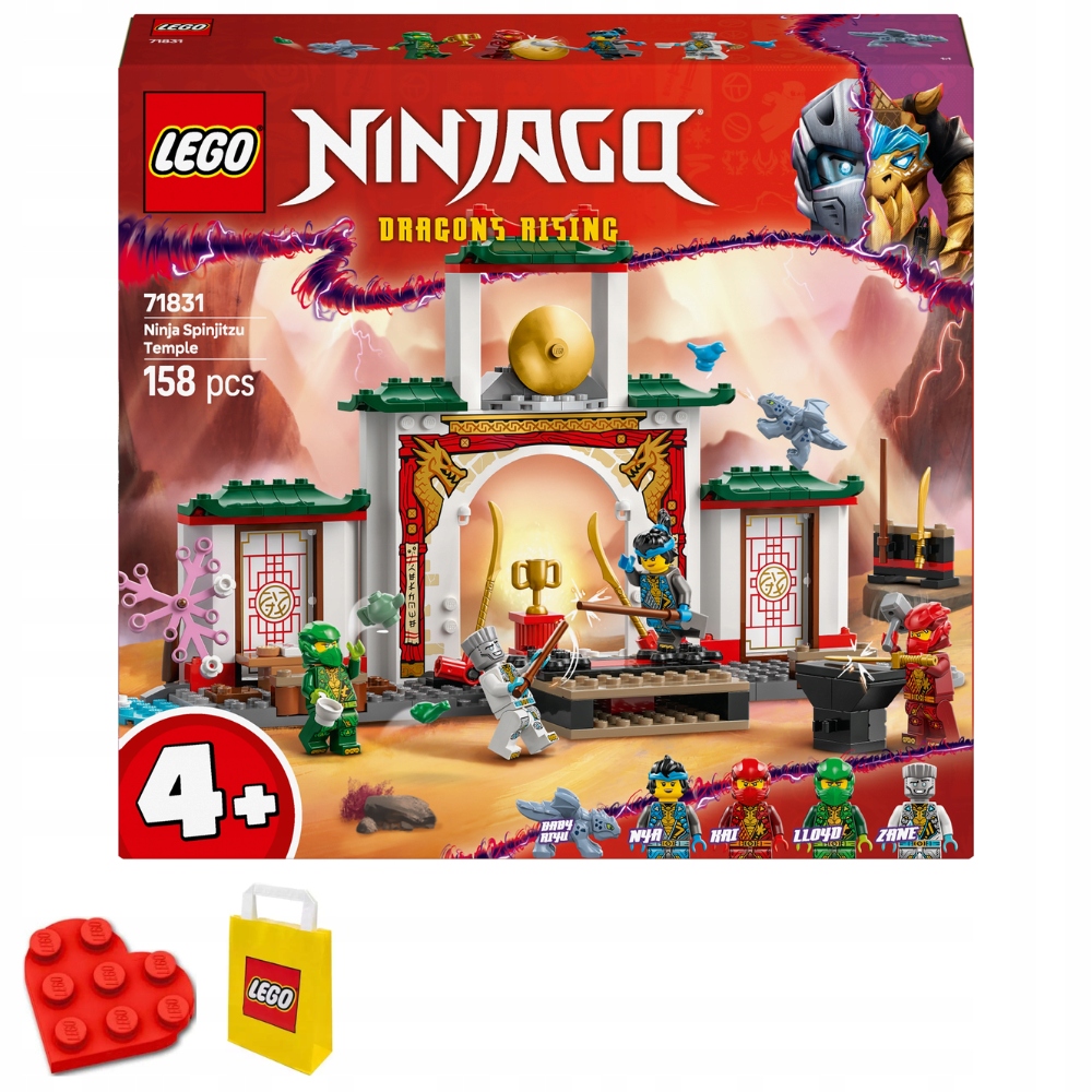 Lego Ninjago 71831 Chrám Spinjitzu ninja