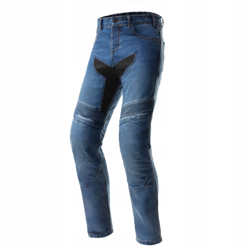 Motocyklové Džínsy Rebelhorn Eagle 4 Washed Blue Regular Fit 36/34
