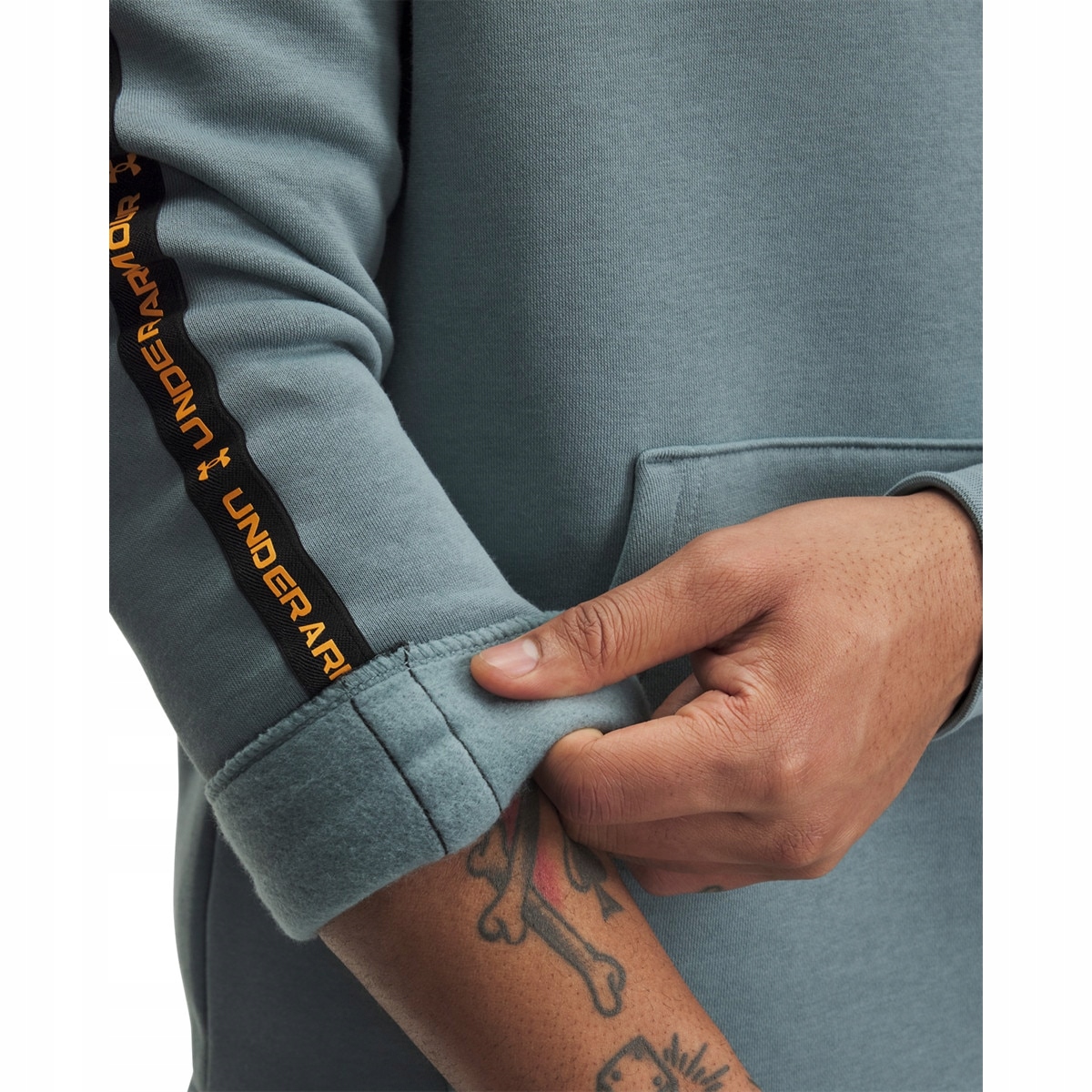 Under Armour Pánská mikina Under Armour Ua Icon Fleece Hd Taping-BLU
