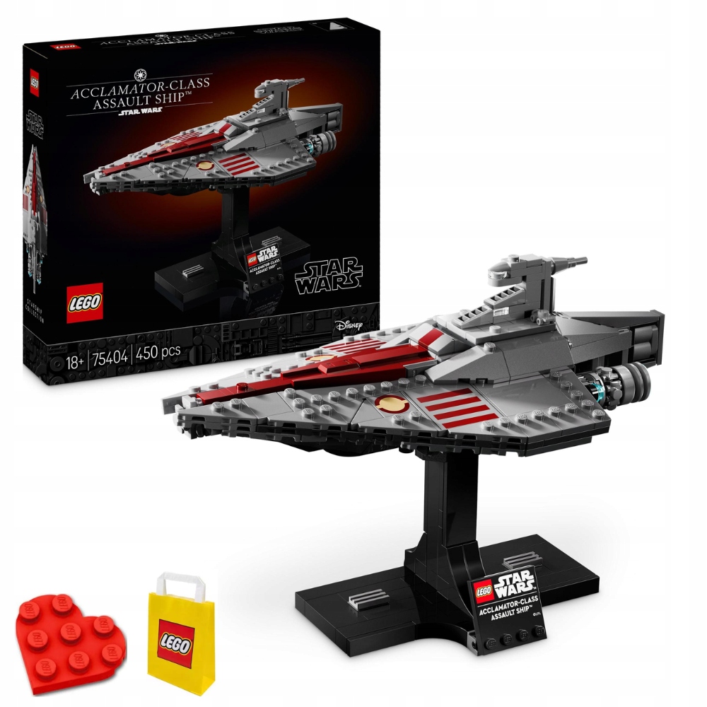 Lego Star Wars 75404 Útočný křižník typu Acclamator