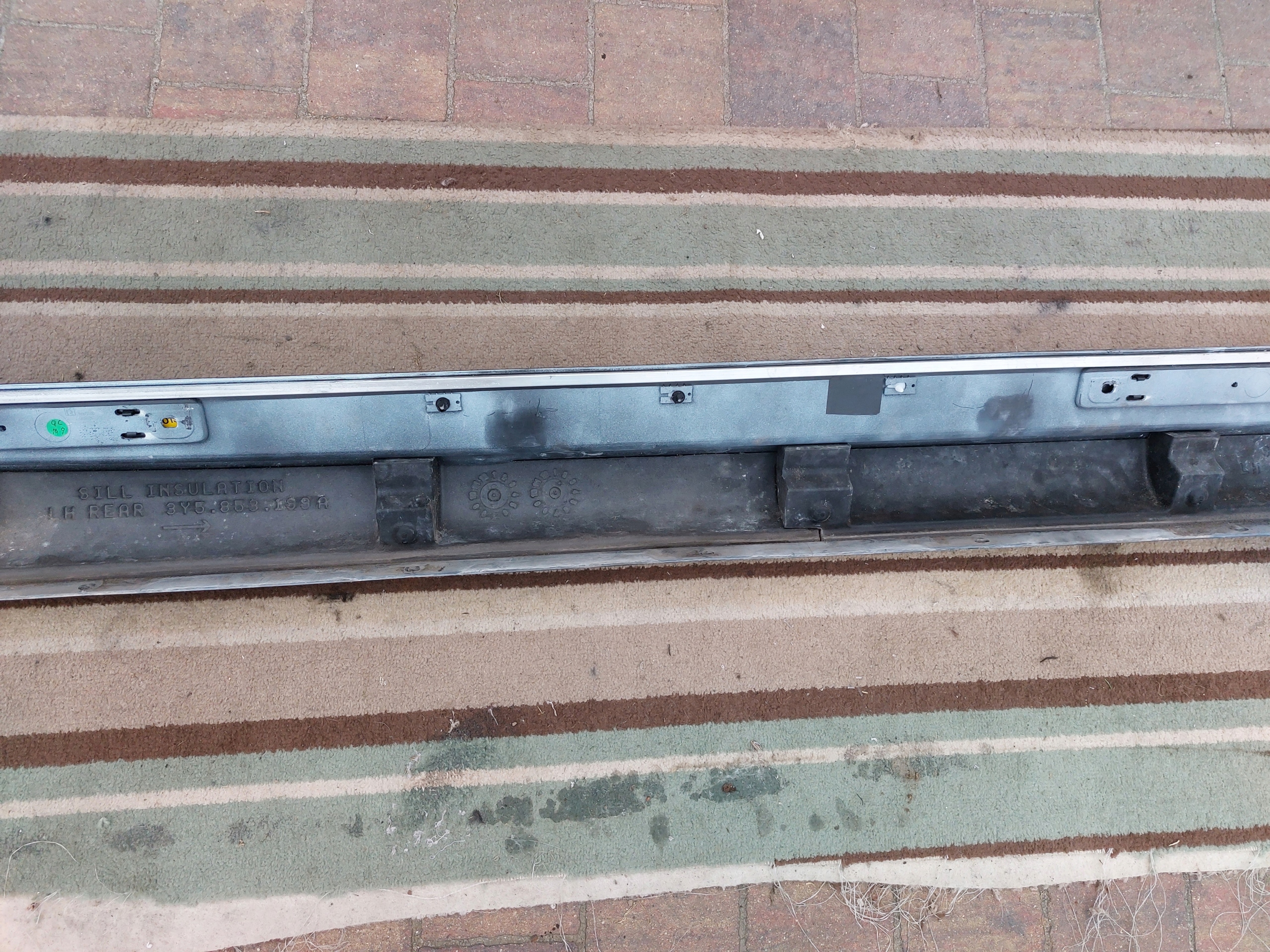 moulding threshold left BENTLEY MULSANNE 15r L999