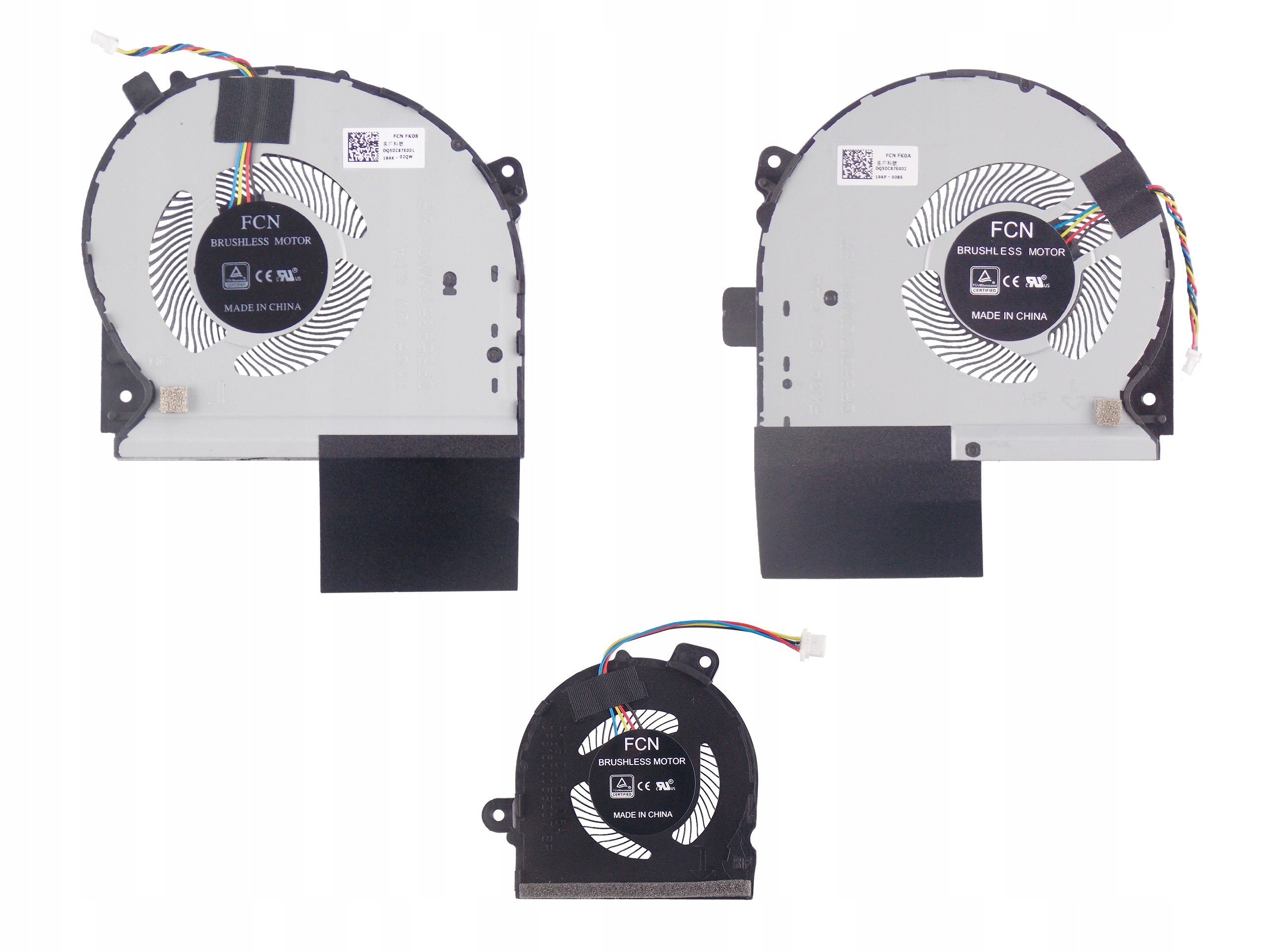 Ventilátory Do Asus GL703 GL703GS GL703GM GL703VM Cpu Gpu Vram