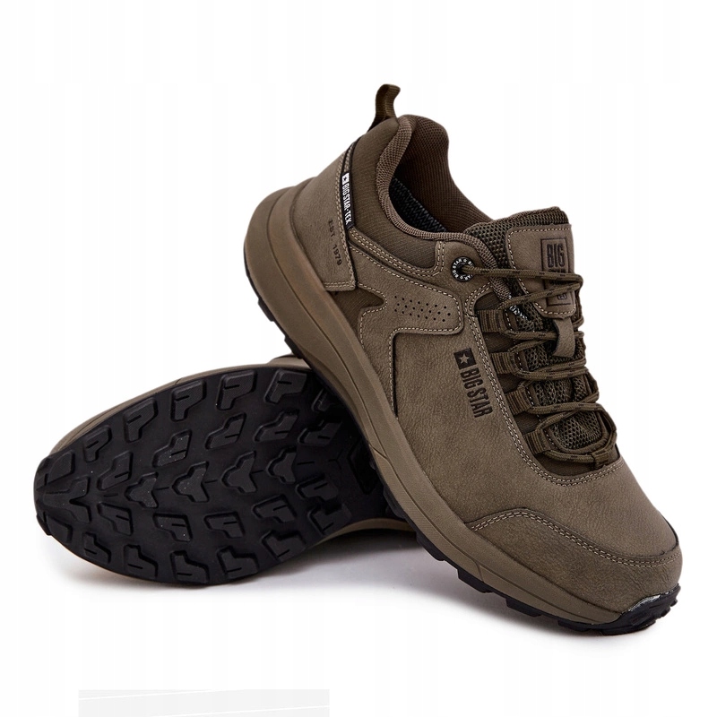 Buty Sportowe Trekkingowe Męskie Big Star OO174367 OO174367 Khaki 43