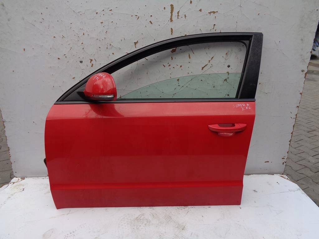 DRZWI LEWY PRZÓD SKODA SUPERB II 2 FL