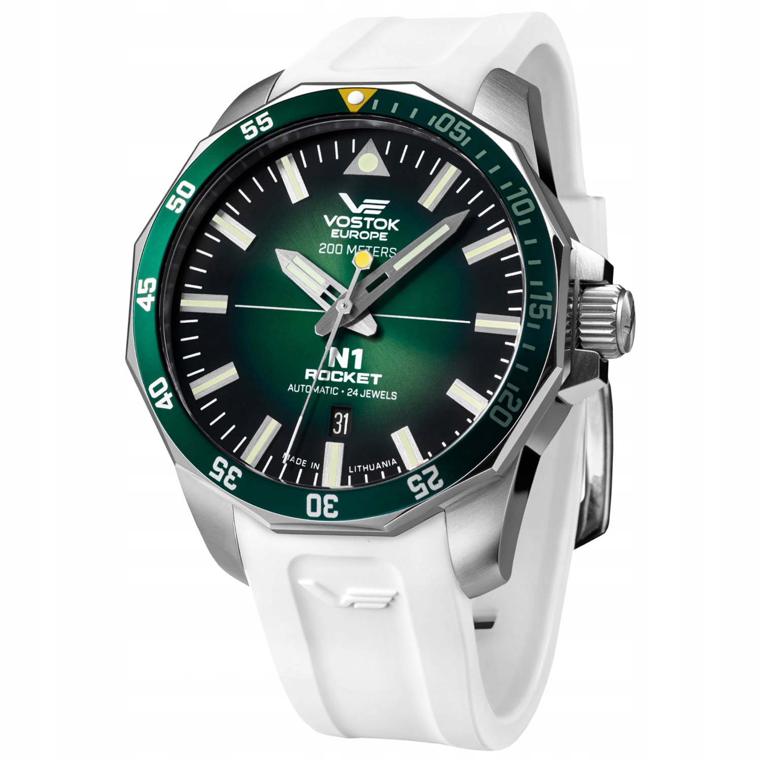 Pánské Hodinky Vostok Europe NH35A-225A710SW bílé