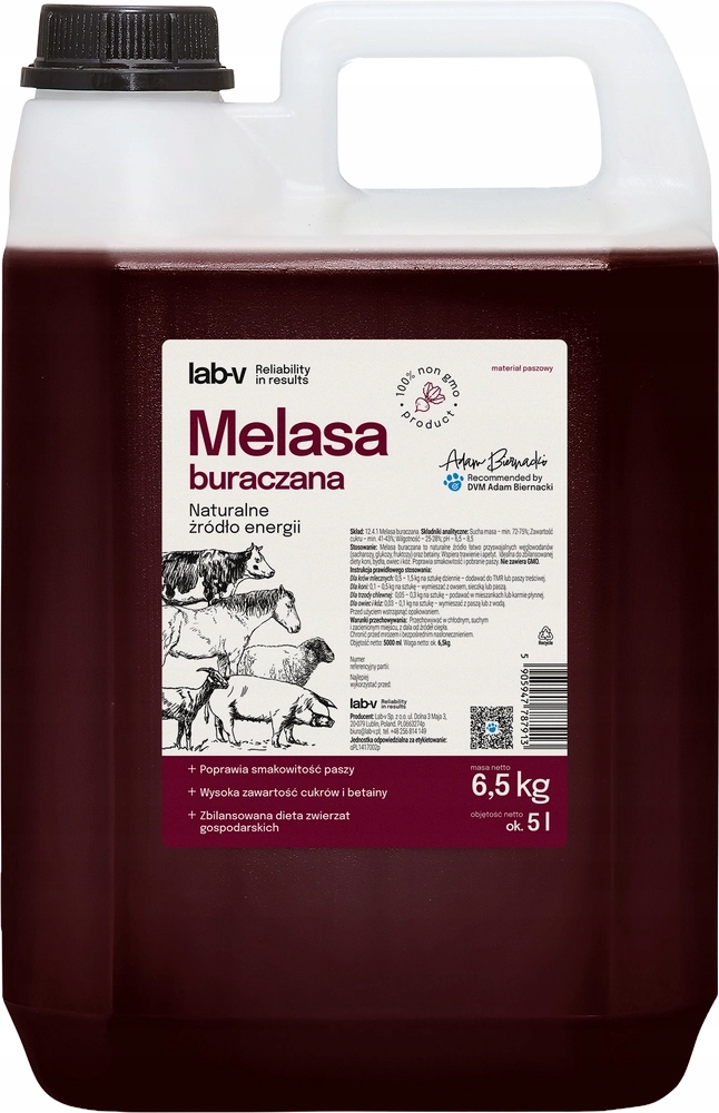 Melasa Buraczana 5L