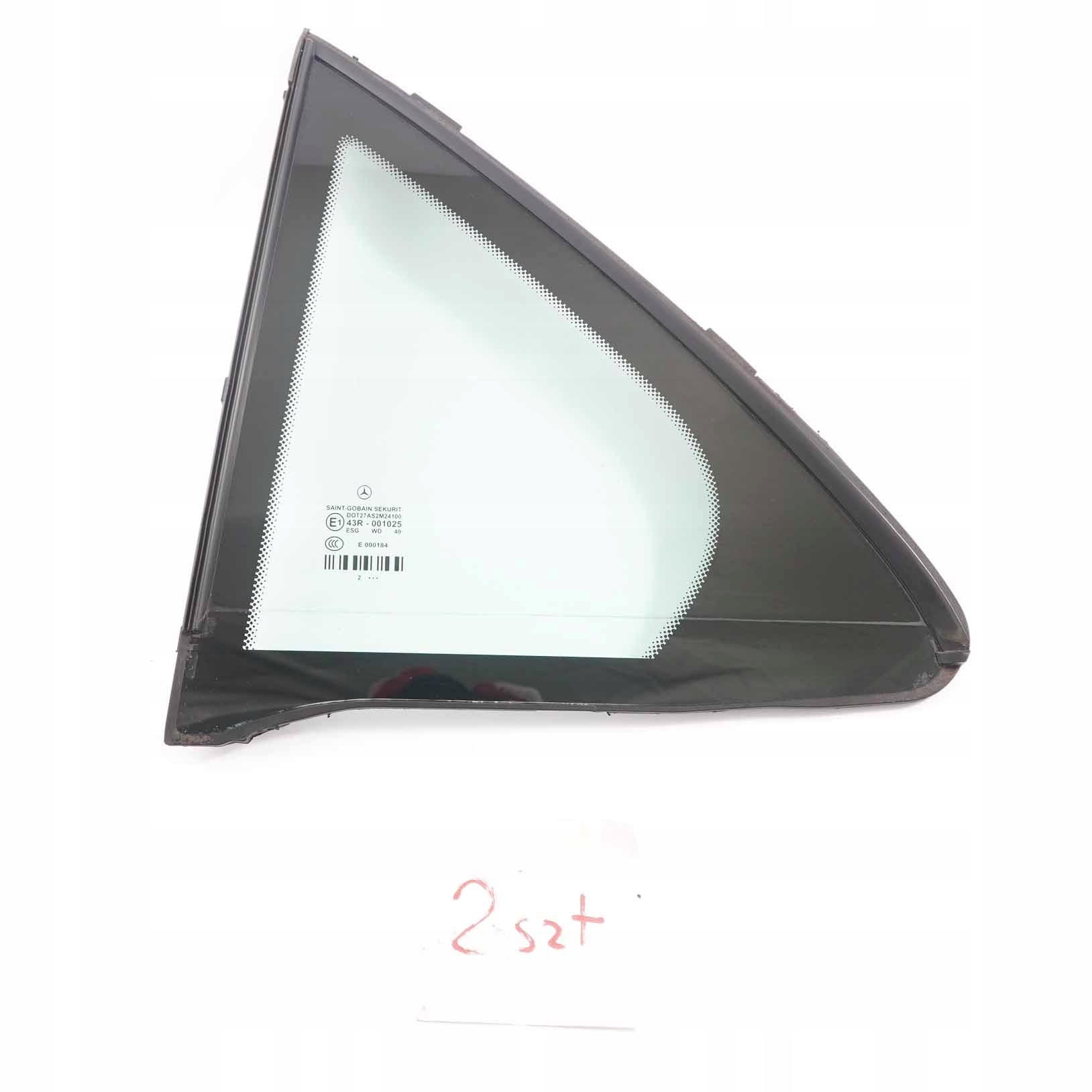 A2127300155 - Mercedes W212 стекло левое заднее треугольник AS2